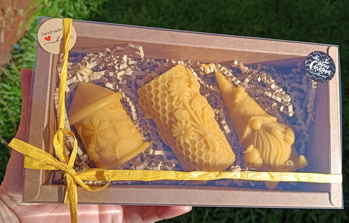 Honeycomb Beeswax Candles