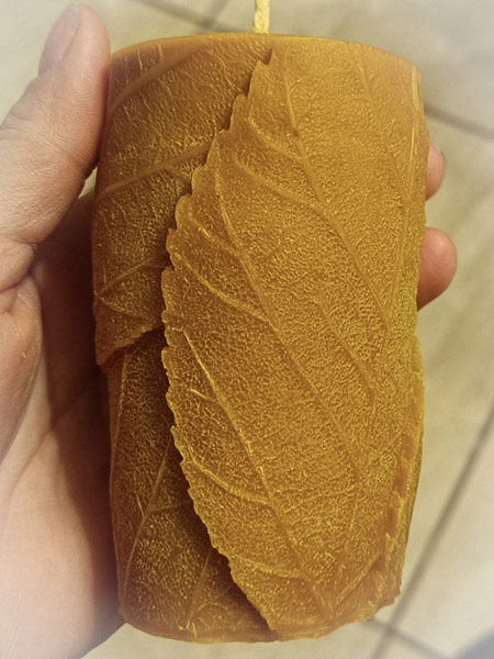 Honeycomb Beeswax Candles