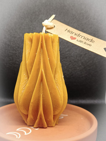 Honeycomb Beeswax Candles