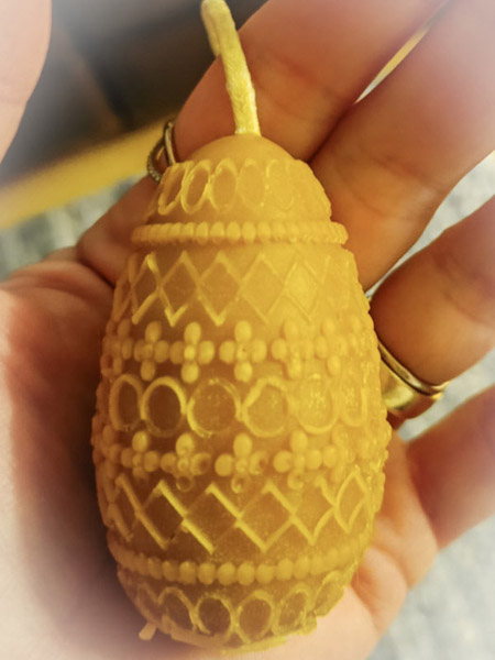 Honeycomb Beeswax Candles