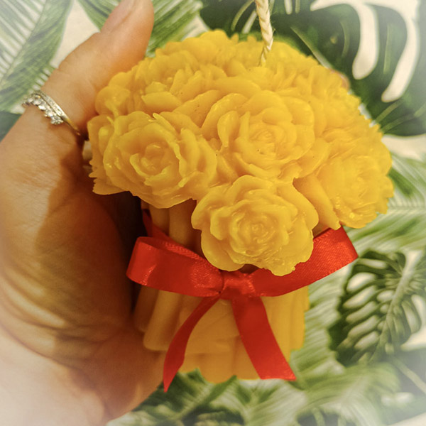 Honeycomb Beeswax Candles