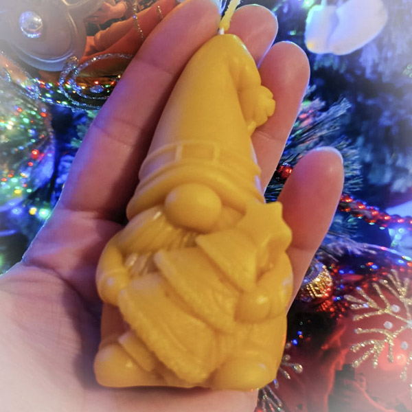 O Holy Night Beeswax Candle