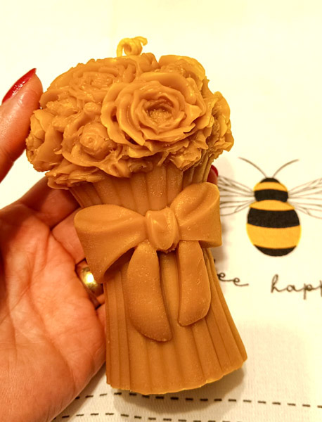 Honeycomb Beeswax Candles