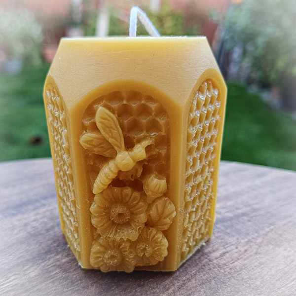 Honeycomb Beeswax Candles
