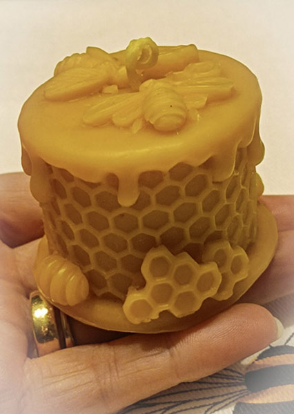 Honeycomb Beeswax Candles