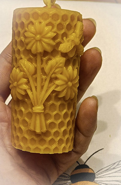 Honeycomb Beeswax Candles