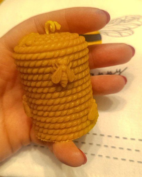 Honeycomb Beeswax Candles