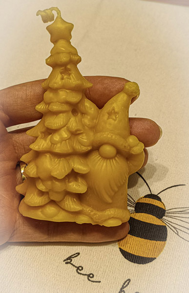 Touch of Dizzy Beeswax Candles